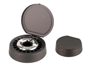 Aschenbecher "Coney mit Deckel schwarz"